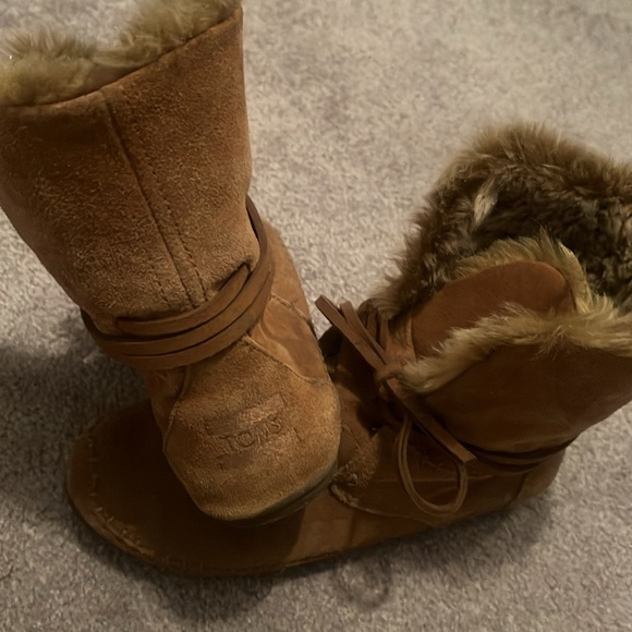 Bundle! Tom’s - Used tan / camel colours short boots - Picture 3 of 4